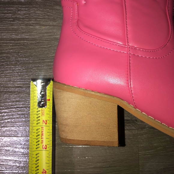 Mata Shoes Dallas Cowgirl Cowboy Pink Boots New - Picture 5 of 6